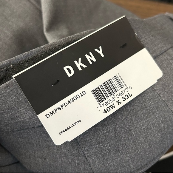 ❤️ NWT DKNY Business/Casual Men Trousers 40x32 - Picture 6 of 10